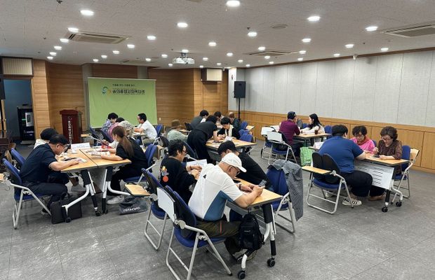 [스마트시니어] 키오스크 교육 진행